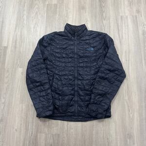 The North Face Thermoball Eco Jacket Men's Medium Blue Quilted Lightweight Coat